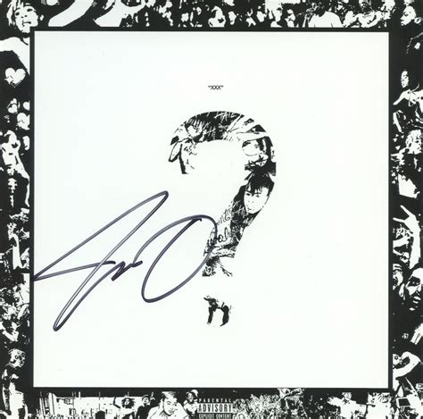 Xxxtentacion Signed 